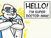 Super Doctor Man — A Patient Information Comic